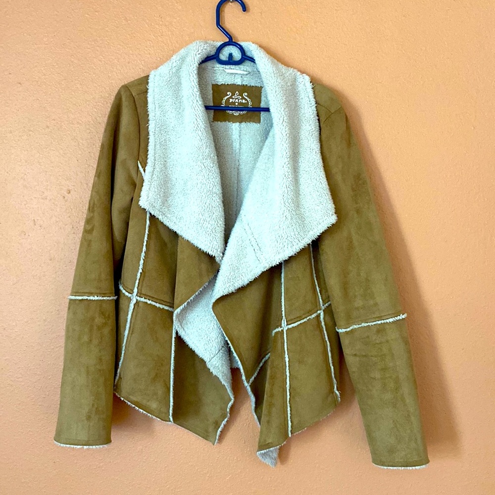 Prana Faux Sheepskin Jacket